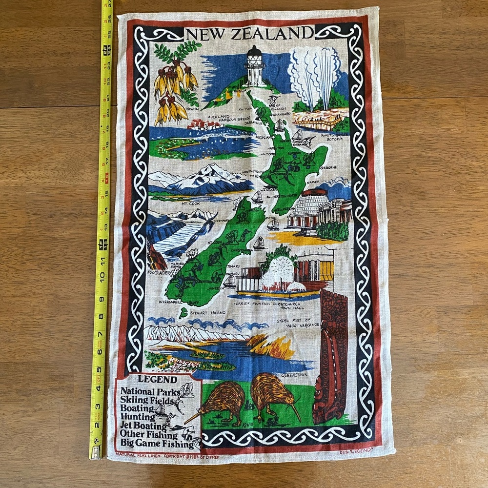 New Zealand Tea Towel